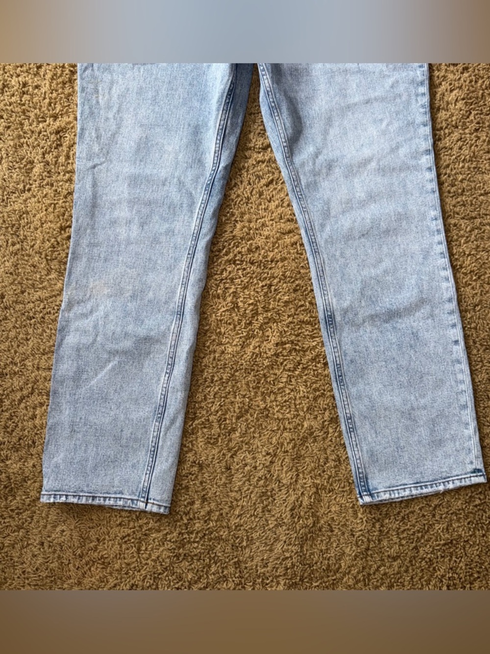Women’s Abercrombie & Fitch 90’s Slim Straight Jeans Size 33/16 - Picture 3 of 7
